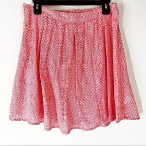 Old Navy Red and White‎ Diamond Patterned Skirt